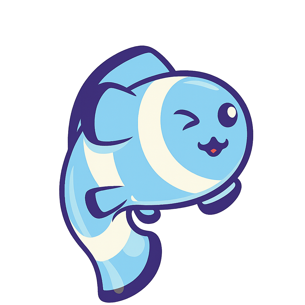 NEMO fish mascot placeholder